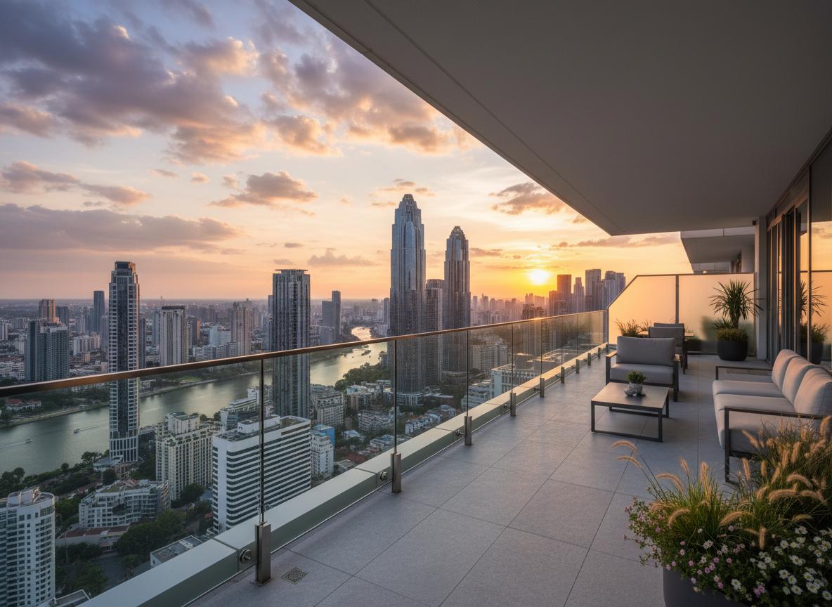 Proyek Railing Balkon City View - Tangerang