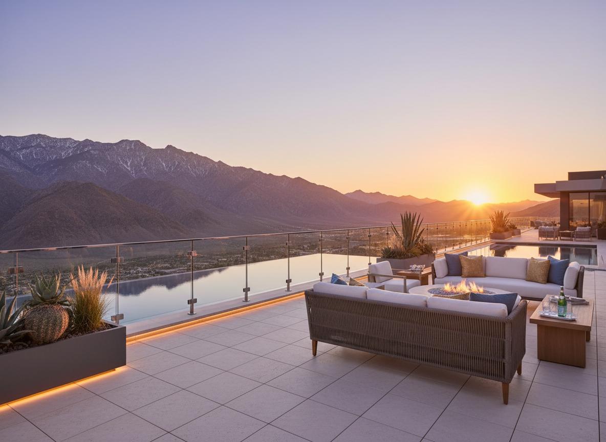 Proyek Rooftop Terrace Luxury