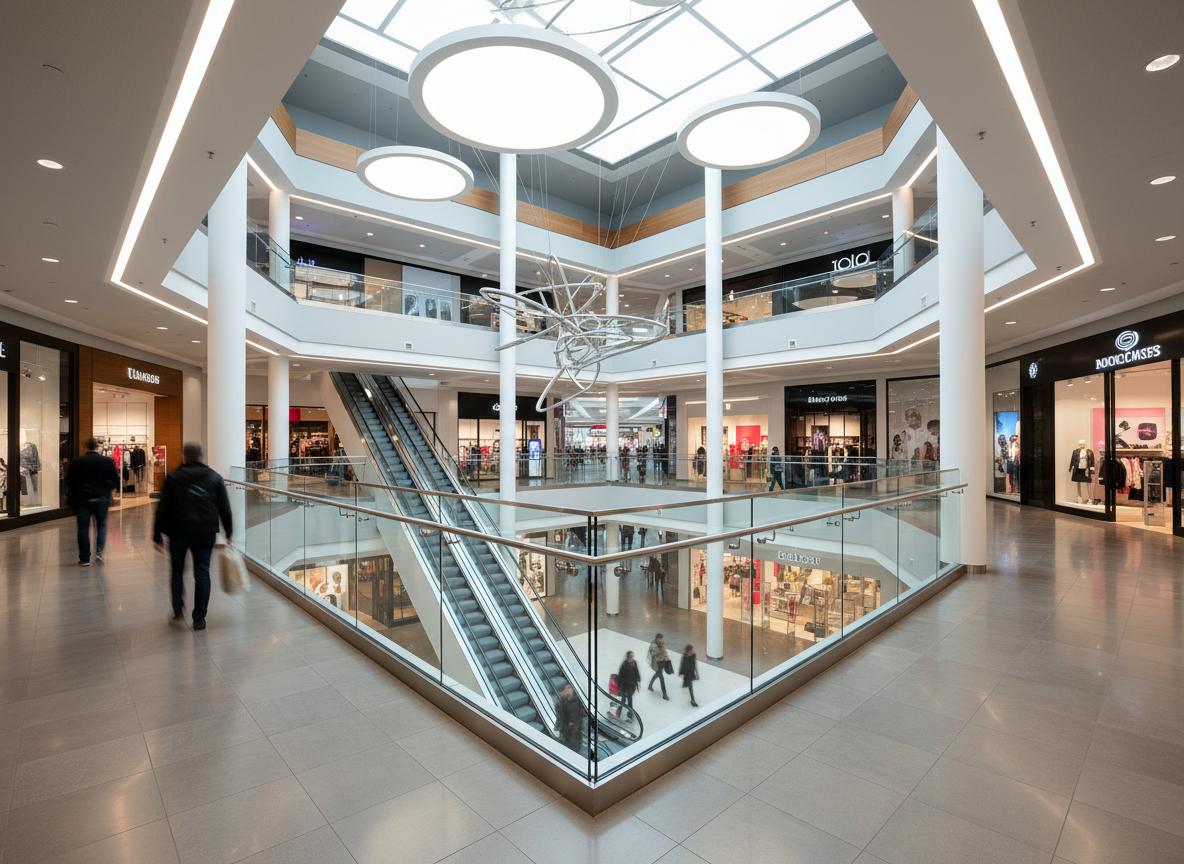 Proyek Commercial Mall Glass